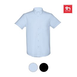 Men's short-sleeved oxford shirt