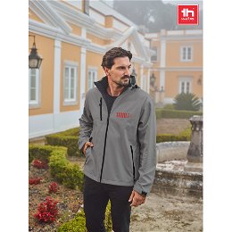 Men's softshell with removable hood