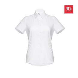 Women's short-sleeved oxford shirt