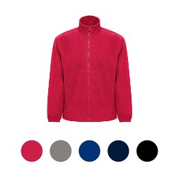 Men's high-density fleece jacket in polyester