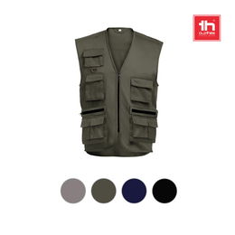 Gilet (200 g/m²) en polyester et coton