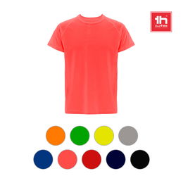 Short-sleeved technical T-shirt in polyester