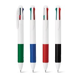 Ball pen with 4 in 1 multicolour writing