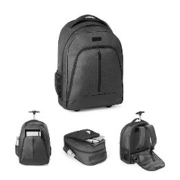 Laptop trolley backpack 15'6''
