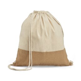 Saco tipo mochila 100% algodão (160 g/m²)