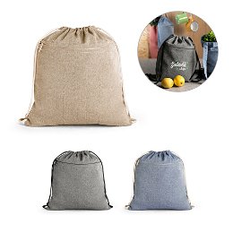 Sac à dos en coton recyclé (140 g/m²)