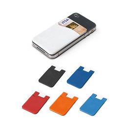 Porta-cartões para smartphone em silicone