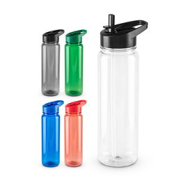 rPET sports bottle with glossy translucent finish 750 mL