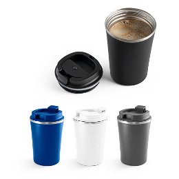 Stainless steel and PP travel cup 470 mL