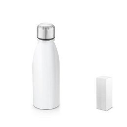 Sublimation aluminium bottle and stainless steel cap 500 mL