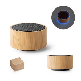 Bamboo and ABS speaker with BT 5'0 transmission
