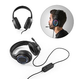 Gaming headset with microphone