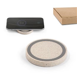 Wireless charger in ABS and wheat straw fibre