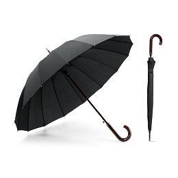 Guarda-chuva de 16 varetas em pongee 190T