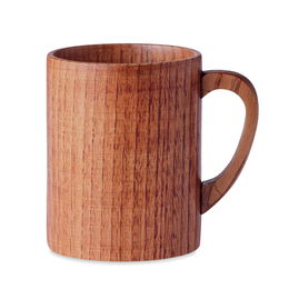 Caneca de madeira  280 ml