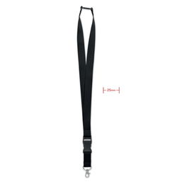 Lanyard 25mm gancho de metal