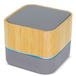 Altavoz Bluetooth De Bambu