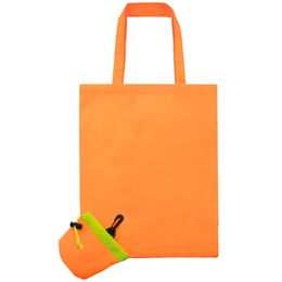 Bolsa Dobrável Forma Laranja