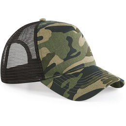 Camo Snapback Trucker Cap