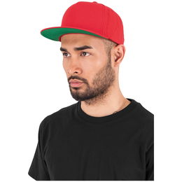 Boné Classic com 5 painéis Snapback