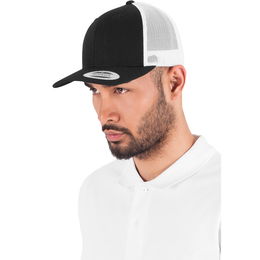 Two-tone retro trucker cap