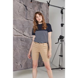 Short Chino Stretch Femme