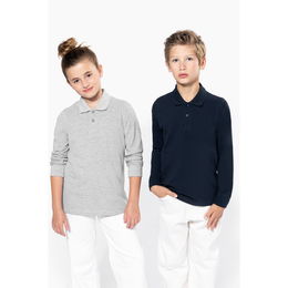 Polo manches longues enfant