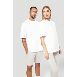 T-shirt unisexe oversize manches courtes