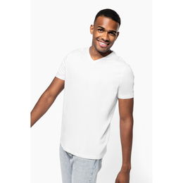 T-shirt manches courtes col V homme