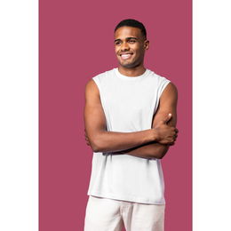 Men’s eco-friendly sleeveless t-shirt