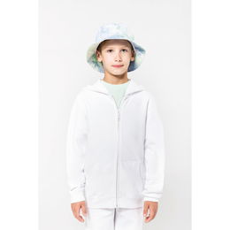 Sweat-shirt capuche zippé enfant