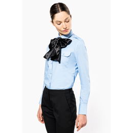 Chemise pilote manches longues femme