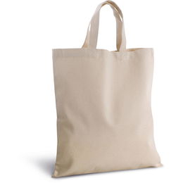 Cotton canvas shopper bag