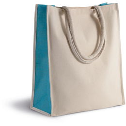 Cotton/jute tote bag - 23 L