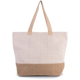 Rustic juco hold-all shopper bag