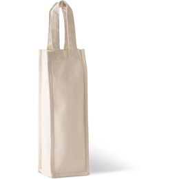 Cotton canvas bottle bag