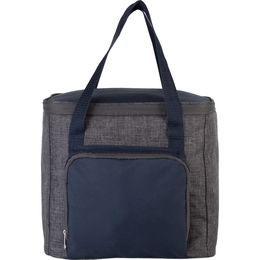 Cool bag with zipped pocket