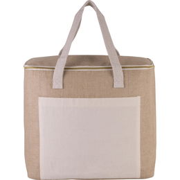 Jute cool bag - large size