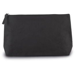 Cotton canvas toiletry bag