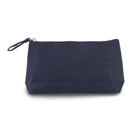 Cotton canvas toiletry bag