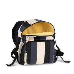 Recycled backpack - Striped pattern