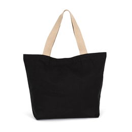 Large recycled flat-bottomed shopping bag