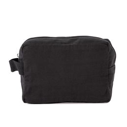 K-loop organic cotton toiletry pouch