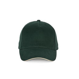 5 panels cotton sandwich cap