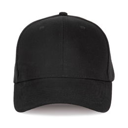 6 panel cap in organic cotton