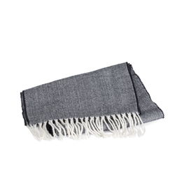 Fringed scarf