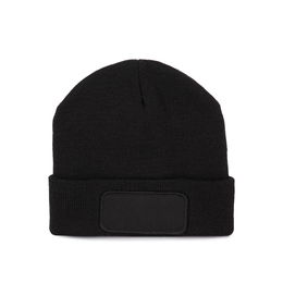 Gorro reciclado com patch e forro Thinsulate