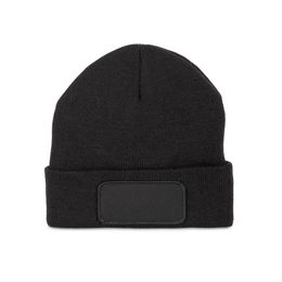 Gorro com patch e forro Thinsulate