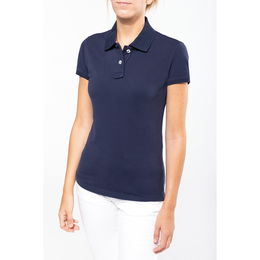 Ladies' short-sleeved polo shirt