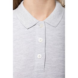 Ladies' vintage short sleeve polo shirt